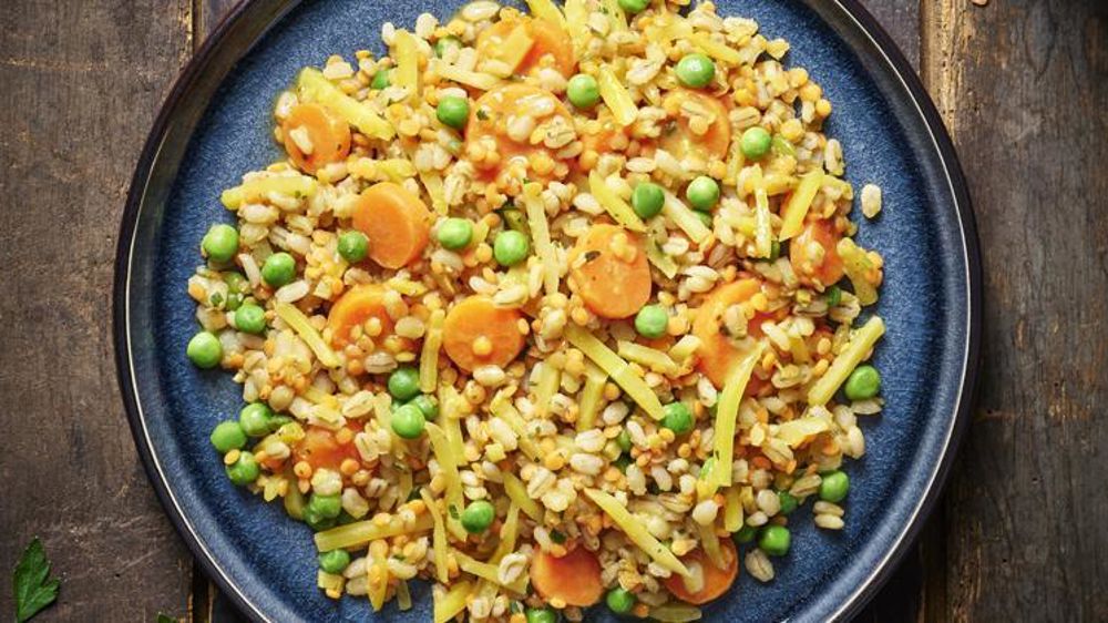 Orge perlé BIO surgelé d’aucy.  ©d’aucy foodservice